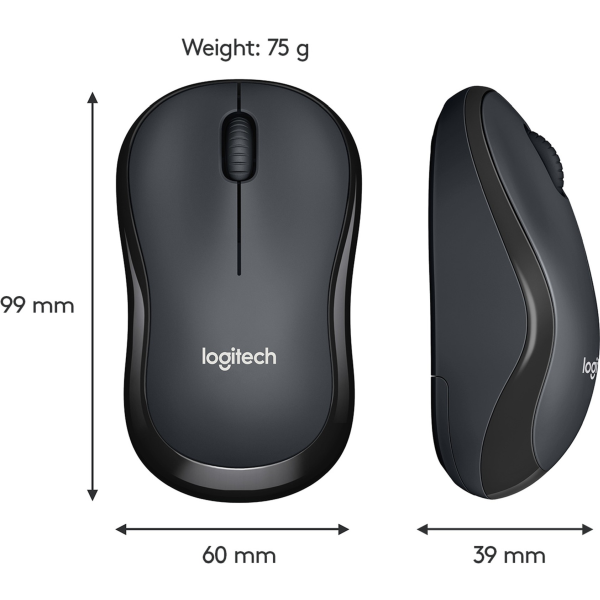 Logitech M220 Silent (grau)